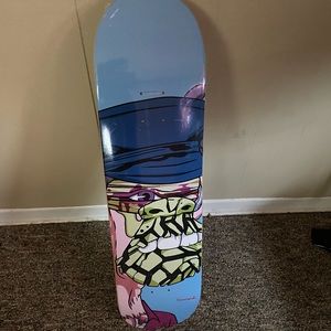 Bored Ape Yacht Club x Diamond Supply Co skateboard deck.